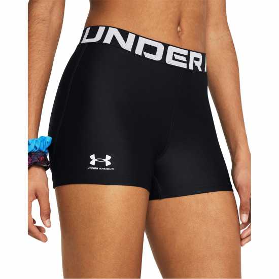 Under Armour Armour Heatgear® Shorty Women Черно Дамски клинове за фитнес