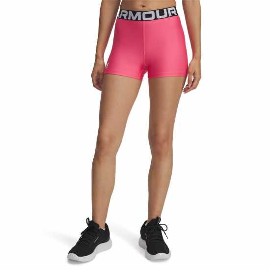 Under Armour Armour Heatgear® Shorty Women Супер Розово Дамски клинове за фитнес