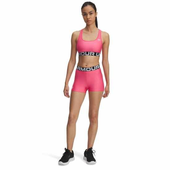 Under Armour Armour Heatgear® Shorty Women Супер Розово Дамски клинове за фитнес