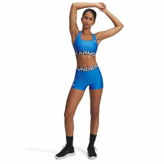 Under Armour Armour Heatgear® Shorty Women Син Атлантида Дамски клинове за фитнес