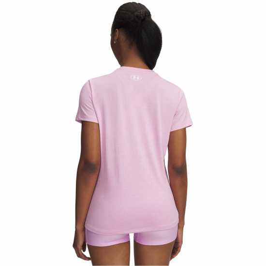 Under Armour Tech Twist Short Sleeve Womens Pink Dawn Under Armour Tech Twist Short Sleeve Womens Pink Dawn