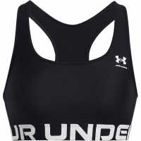 Under Armour Armour HeatGear® Armour Mid Branded Sports Bra Women' Черно Спортни сутиени