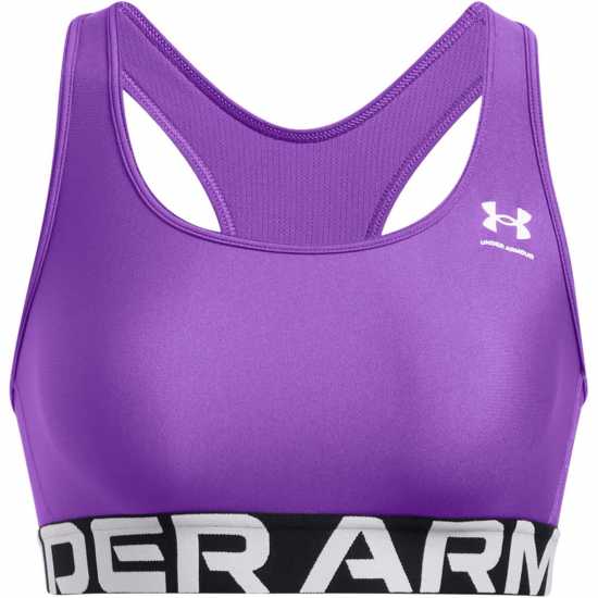 Under Armour Heatgear® Armour Mid Branded Sports Bra Women' Лилаво 