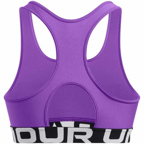 Under Armour Heatgear® Armour Mid Branded Sports Bra Women' Лилаво 