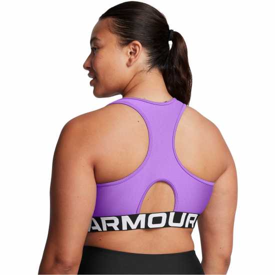 Under Armour Heatgear® Armour Mid Branded Sports Bra Women' Лилаво 