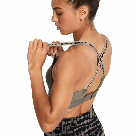 Under Armour Infinity Mid 2.0 Bra Taupe Спортни сутиени