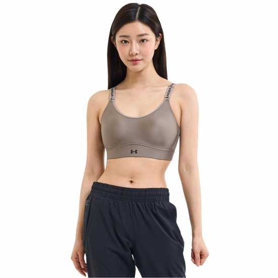 Under Armour Infinity Mid 2.0 Bra Taupe Спортни сутиени