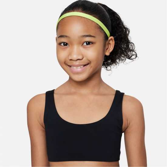 Nike Dri-FIT Alate All U Big Kids' (Girls') Sports Bra Black Спортни сутиени