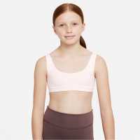 Nike Dri-FIT Alate All U Big Kids' (Girls') Sports Bra Light Soft Pink Спортни сутиени