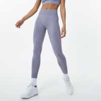 Дамски клинове за фитнес Usa Pro High Rise Seamless Tights Womens Светло сиво М Usa Pro High Rise Seamless Tights Womens Светло сиво М Дамски клинове за фитнес