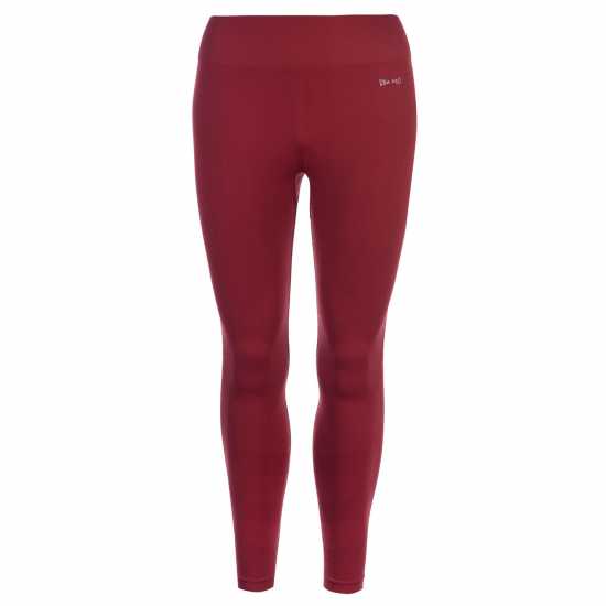 Usa Pro Дамски Фитнес Клинове За Тренировка Seamless Tights Ladies Burgundy Дамски клинове за фитнес