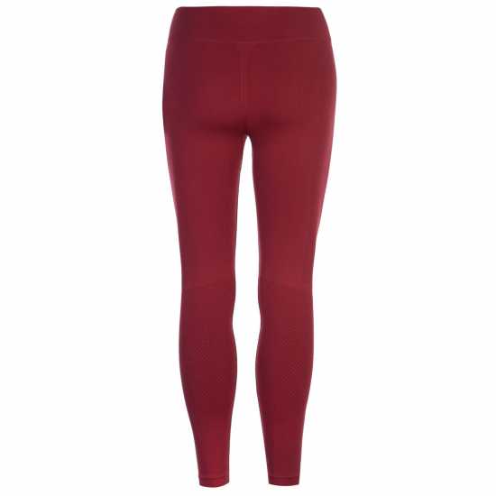 Usa Pro Дамски Фитнес Клинове За Тренировка Seamless Tights Ladies Burgundy Дамски клинове за фитнес