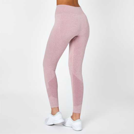 Usa Pro High Rise Seamless Tights Womens Бижу Син Дамски клинове за фитнес