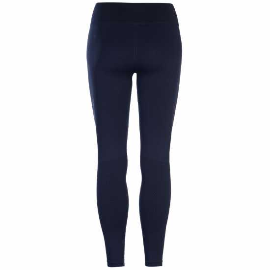 Usa Pro High Rise Seamless Tights Womens Морска синьо Дамски клинове за фитнес