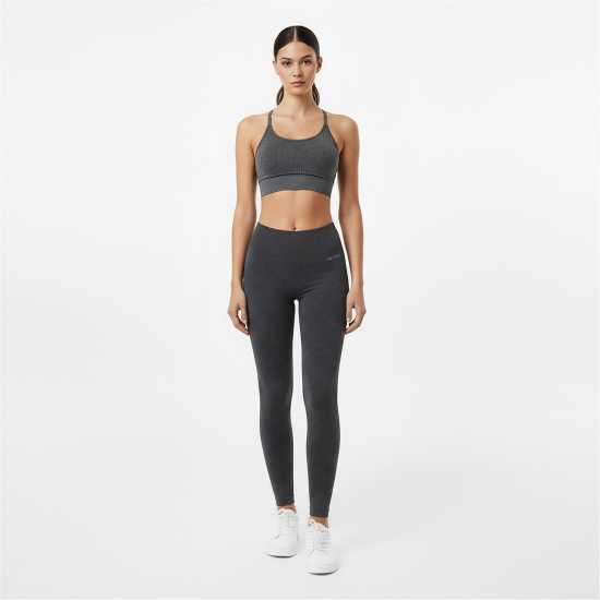 Дамски клинове за фитнес Usa Pro High Rise Seamless Tights Womens Угъл Usa Pro High Rise Seamless Tights Womens Угъл Дамски клинове за фитнес