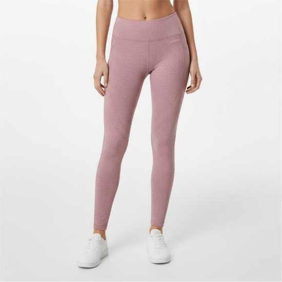 Usa Pro Core High Rise Seamless Tights Womens Light Pink 