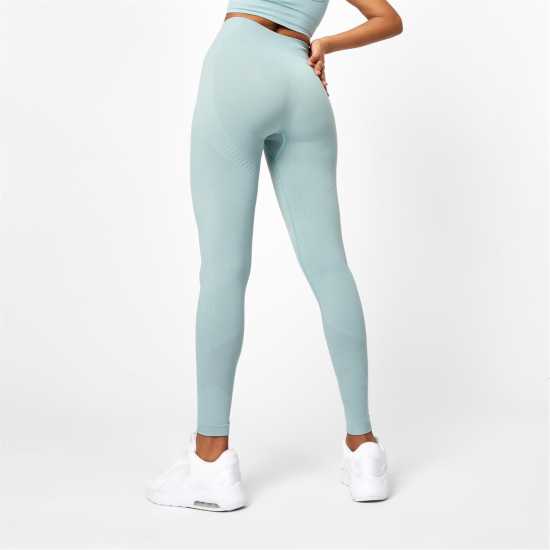 Usa Pro High Rise Seamless Tights Womens Еспресо Дамски клинове за фитнес