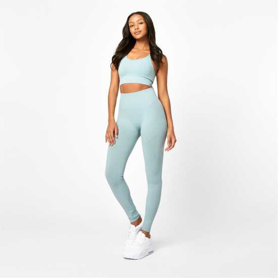 Usa Pro High Rise Seamless Tights Womens Еспресо Дамски клинове за фитнес