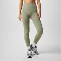 Usa Pro High Rise Seamless Tights Womens Чай Дамски клинове за фитнес