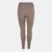 Usa Pro High Rise Seamless Tights Womens Тъмно кафяво 