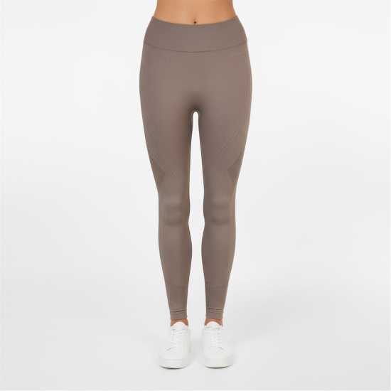 Usa Pro High Rise Seamless Tights Womens Тъмно кафяво Usa Pro High Rise Seamless Tights Womens Тъмно кафяво