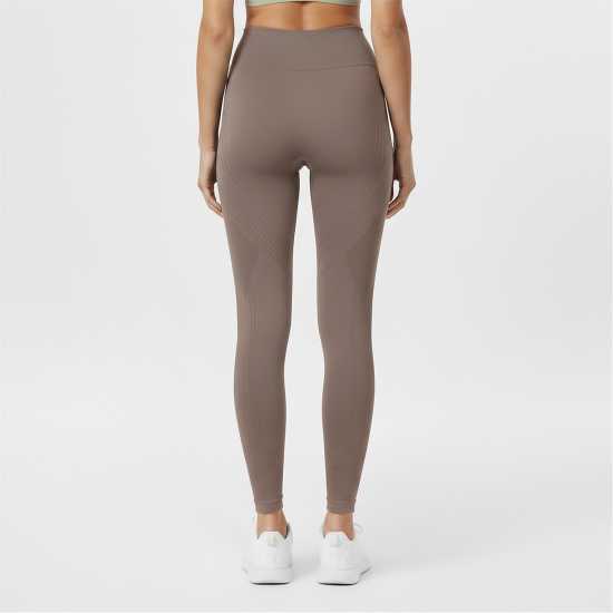 Usa Pro High Rise Seamless Tights Womens Тъмно кафяво Usa Pro High Rise Seamless Tights Womens Тъмно кафяво