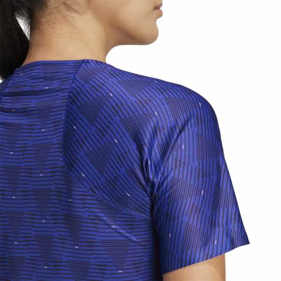 Adidas Team France Athletisme T-Shirt Womens  