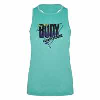 Reebok Les Mills¿ Bodycombat¿ Activchill Graphic Tank Top Gym Vest Womens  Дамски дрехи за фитнес