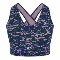 Reebok Modern Safari Bralette Womens Low Impact Sports Bra