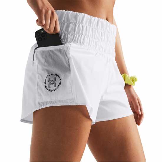Under Armour Run Anywhere Shorts White Дамски клинове за фитнес