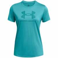 Under Armour Tech Bl Hd Ss Circuit Teal/Co Атлетика