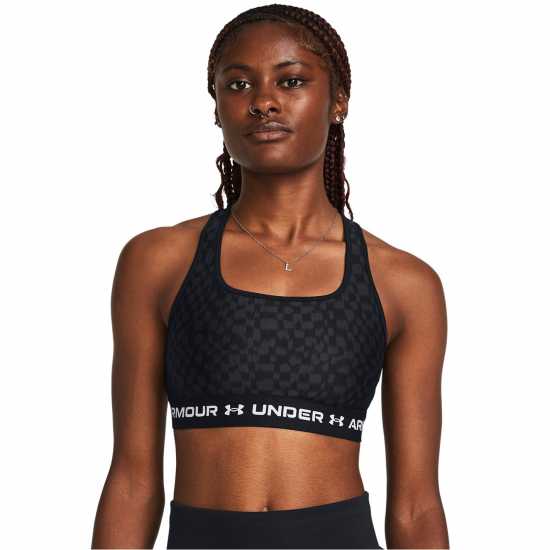 Under Armour Mid Print  Спортни сутиени