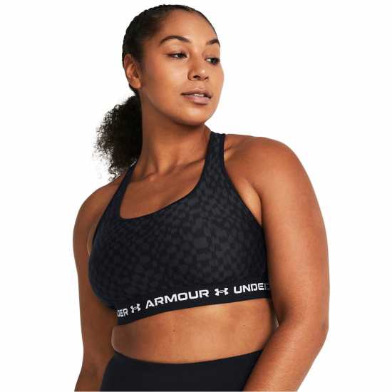 Under Armour Mid Print  Спортни сутиени