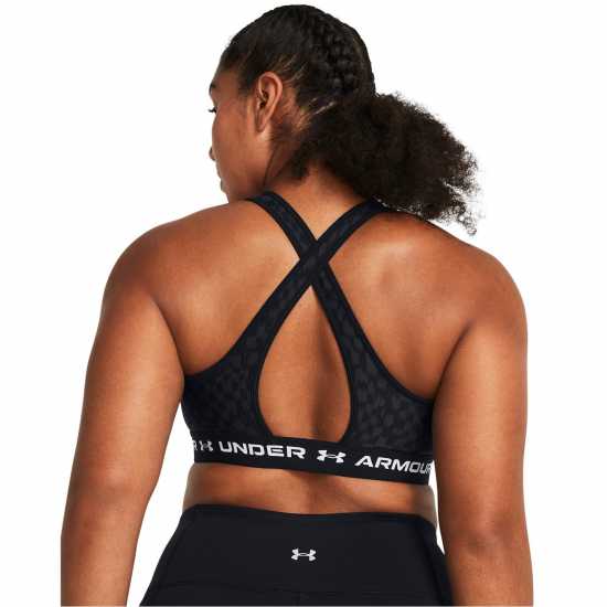 Under Armour Mid Print  Спортни сутиени
