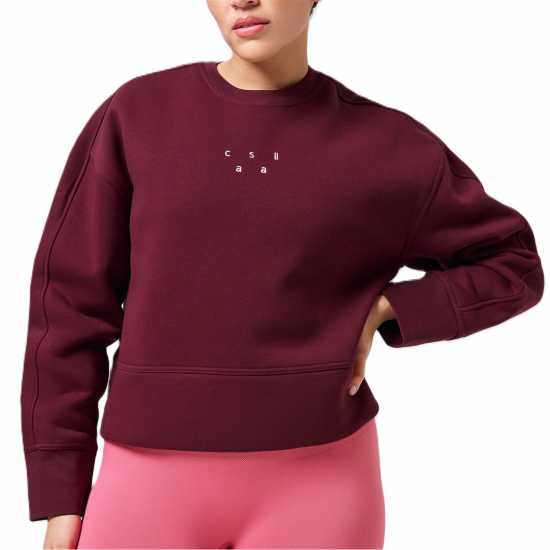 Casall Блуза Обло Деколте Box Crew Neck Sweatshirt Womens  Дамски пуловери