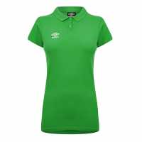 Umbro Wm Cl Ess Polo Ld99 Emerald/White Дамски тениски с яка