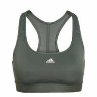 Adidas Powerreact Training Medium Support Sports Bra Womens  Спортни сутиени