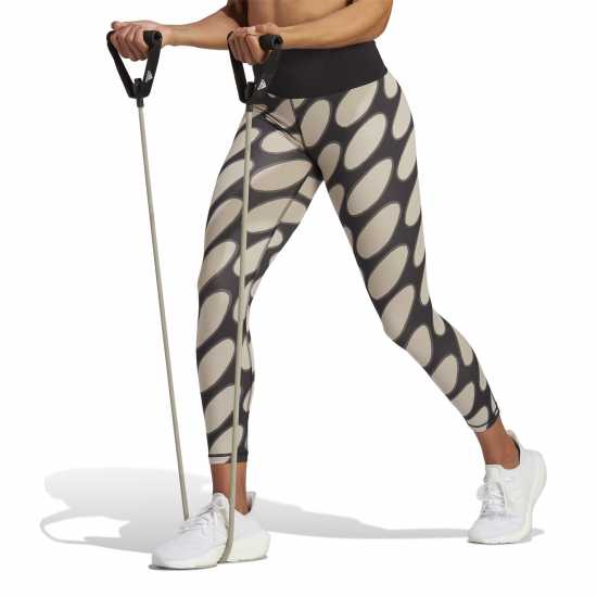 Adidas X Marimekko Optime Training 7/8 Gym Leggings Womens  Дамски клинове за фитнес