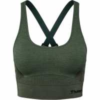 Hummel Seamless Clear Medium Support Support Bra Womens  Спортни сутиени