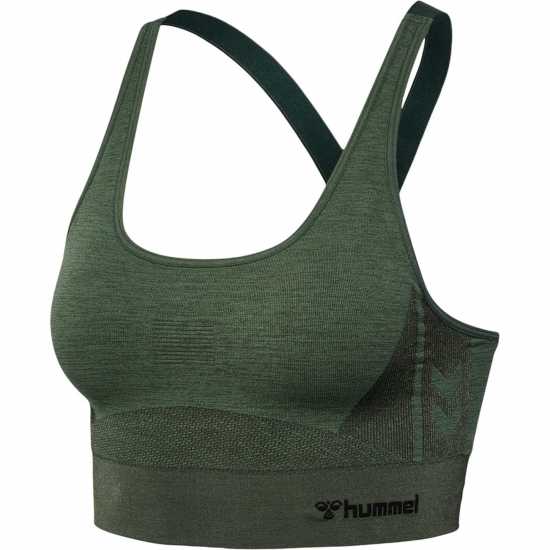 Спортни сутиени Hummel Seamless Clear Medium Support Support Bra Womens Hummel Seamless Clear Medium Support Support Bra Womens Спортни сутиени