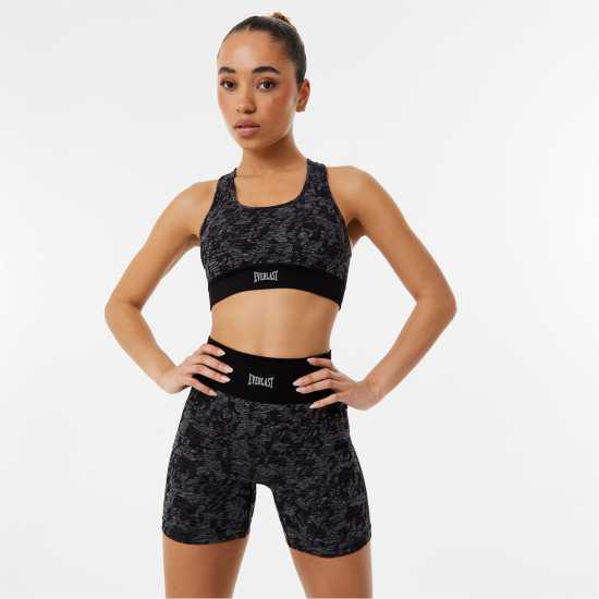 Дамски клинове за фитнес Дамски Шорти Everlast Seamless Shorts Womens Черно камуфлаж Дамски Шорти Everlast Seamless Shorts Womens Черно камуфлаж Дамски клинове за фитнес