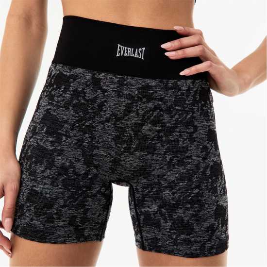 Дамски клинове за фитнес Дамски Шорти Everlast Seamless Shorts Womens Черно камуфлаж Дамски Шорти Everlast Seamless Shorts Womens Черно камуфлаж Дамски клинове за фитнес