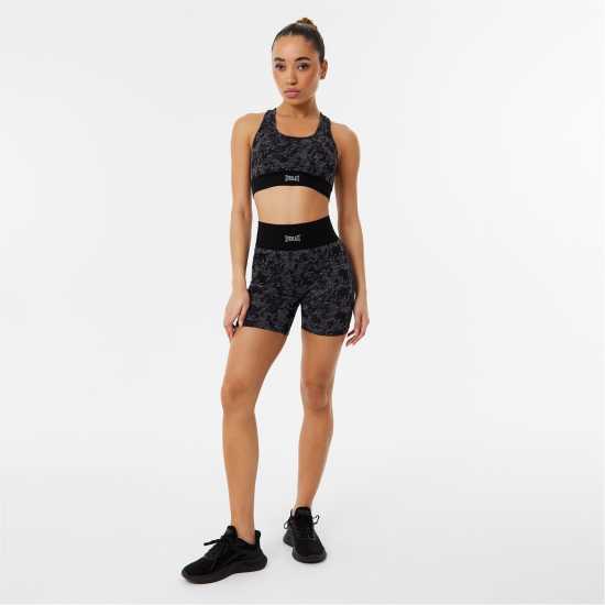 Дамски клинове за фитнес Дамски Шорти Everlast Seamless Shorts Womens Черно камуфлаж Дамски Шорти Everlast Seamless Shorts Womens Черно камуфлаж Дамски клинове за фитнес
