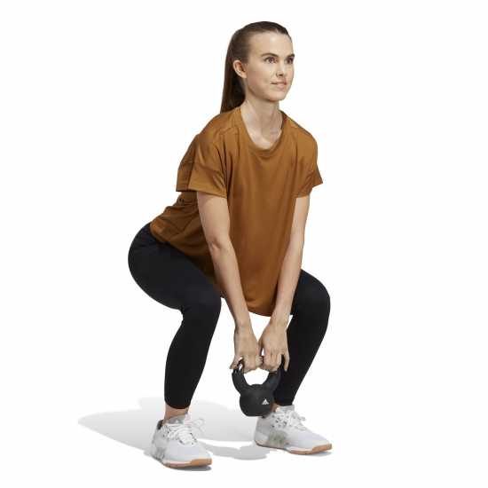 Adidas Hiit Aeroready Quickburn Training T-Shirt Womens  Дамски дрехи за фитнес