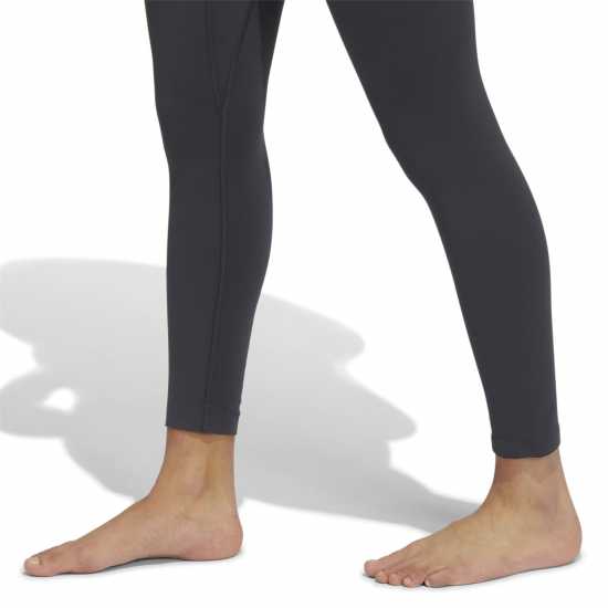 Дамски клинове за фитнес Adidas Yoga Luxe Studio 7/8 Tights Womens Adidas Yoga Luxe Studio 7/8 Tights Womens Дамски клинове за фитнес