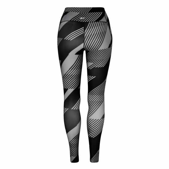 Reebok Workout Ready Printed Leggings Womens Gym Legging  Дамски клинове за фитнес