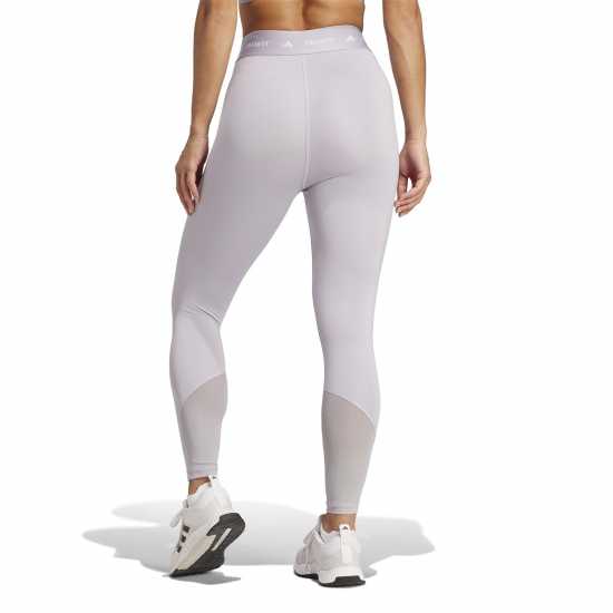 Дамски клинове за фитнес Adidas Techfit 3-Stripes 7/8 Leggings Сиво/Бяло Adidas Techfit 3-Stripes 7/8 Leggings Сиво/Бяло Дамски клинове за фитнес