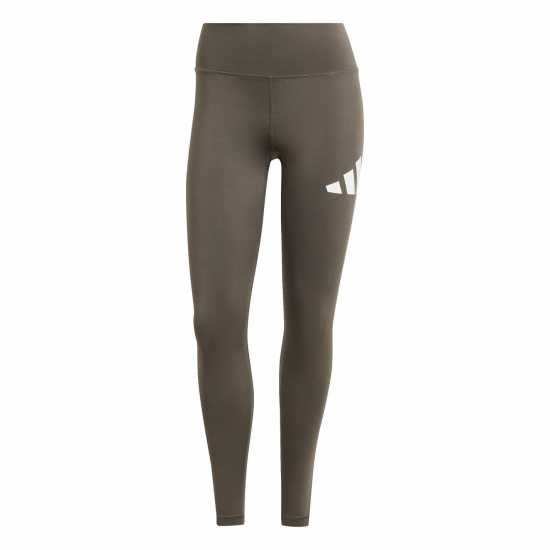 Дамски клинове за фитнес Adidas Training Essentials Big Logo Leggings Womens Shadow Olive Adidas Training Essentials Big Logo Leggings Womens Shadow Olive Дамски клинове за фитнес
