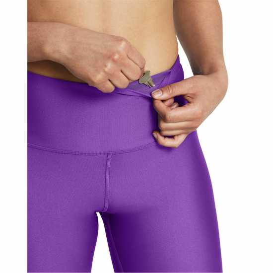 Дамски клинове за фитнес Under Armour Armour Bike Short Gym Womens Purple Under Armour Armour Bike Short Gym Womens Purple Дамски клинове за фитнес
