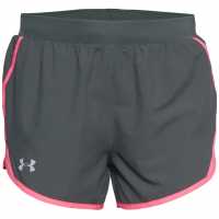 Under Armour Armour Ua Fly By 2.0 Short Gym Womens Gray Дамски клинове за фитнес